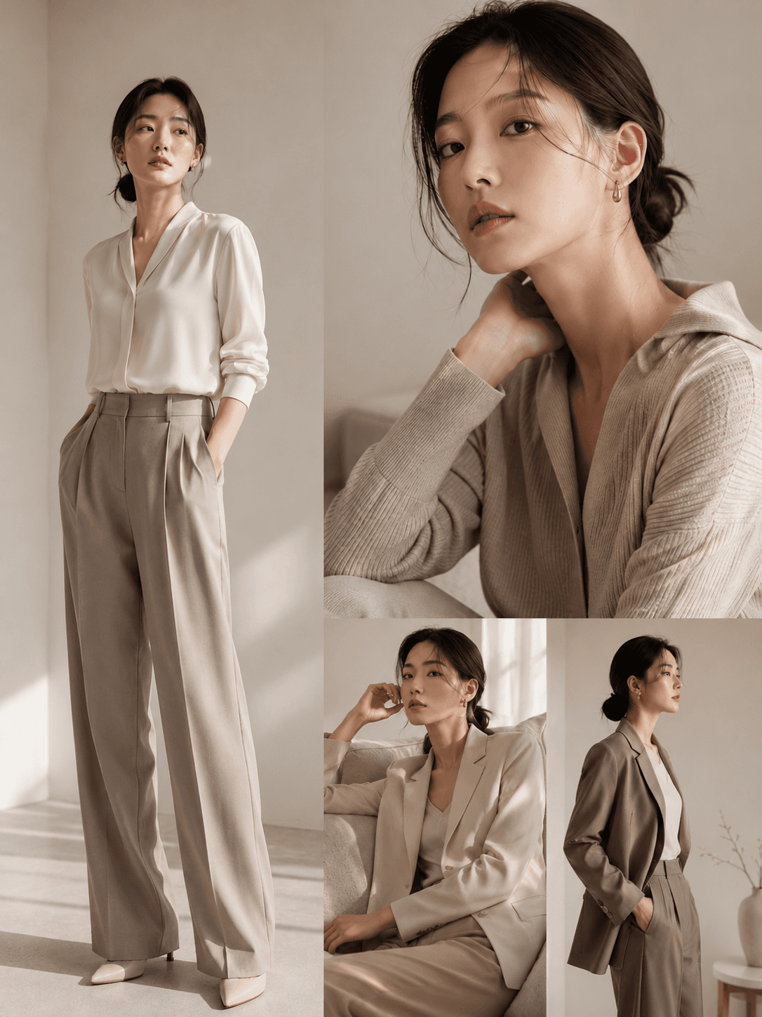 패션 캐주얼 룩북